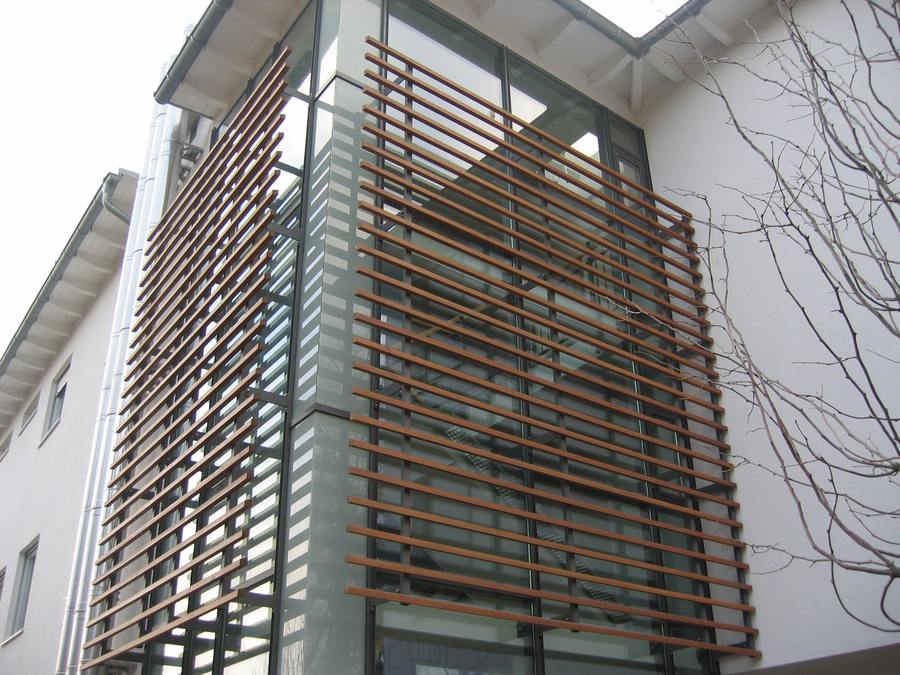 Fassadenverkleidung Anbau