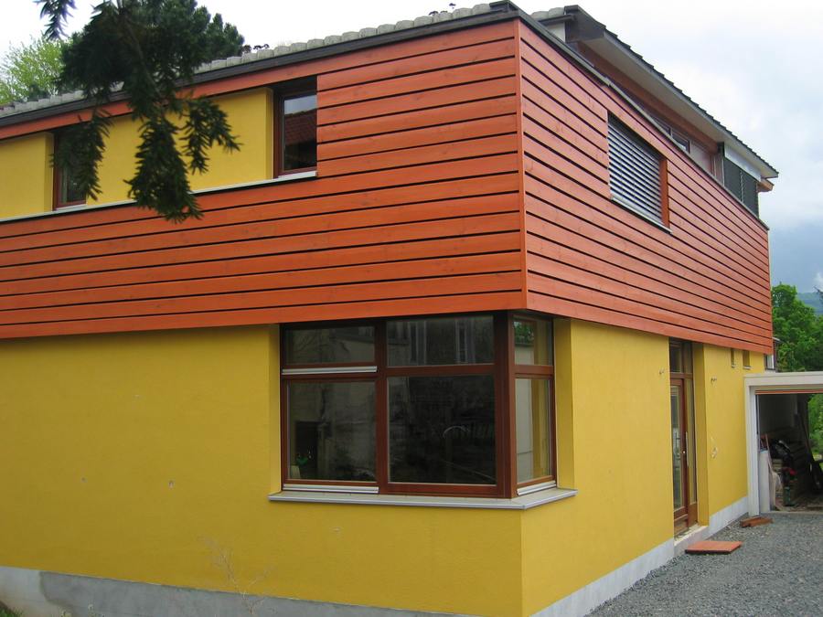 Fassadenverkleidung Kindergarten