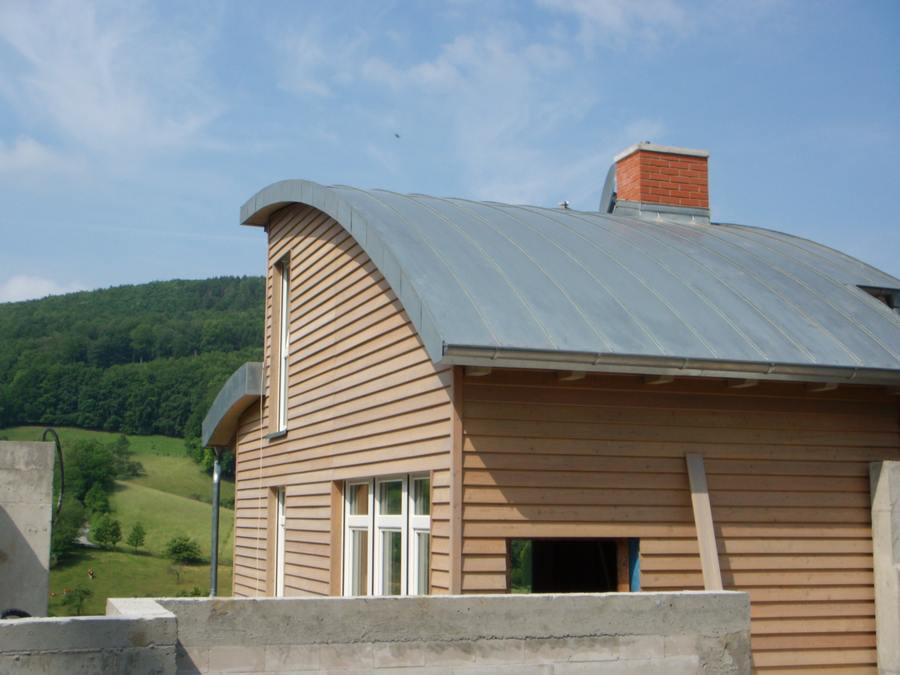 Fassadenverkleidung Neubau in Darmstadt