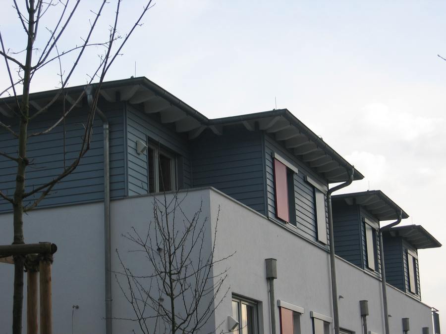 Fassadenverkleidung aus Holz - Projekt in Mannheim