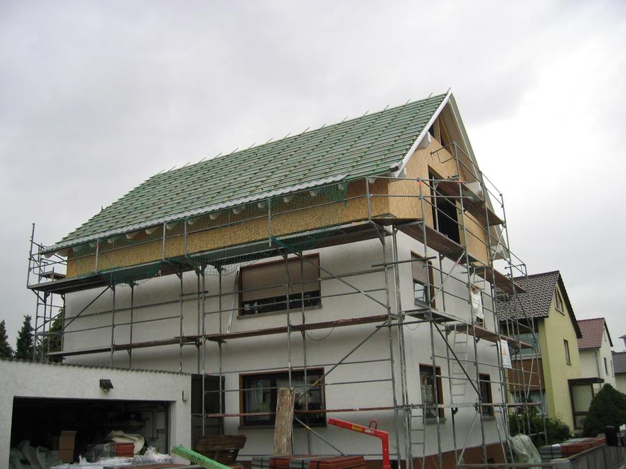 Hausneubau im Holzrahmenbau für Bauherren in Eigenregie