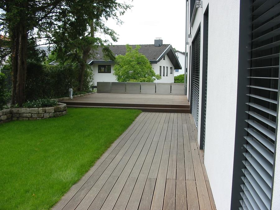 Terasse aus Holz vom Fachmann